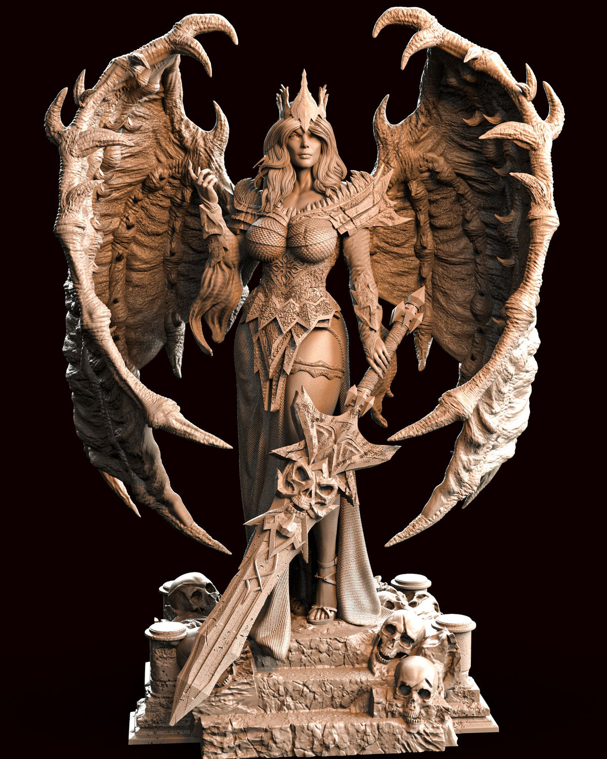 Demon Queen resin figure