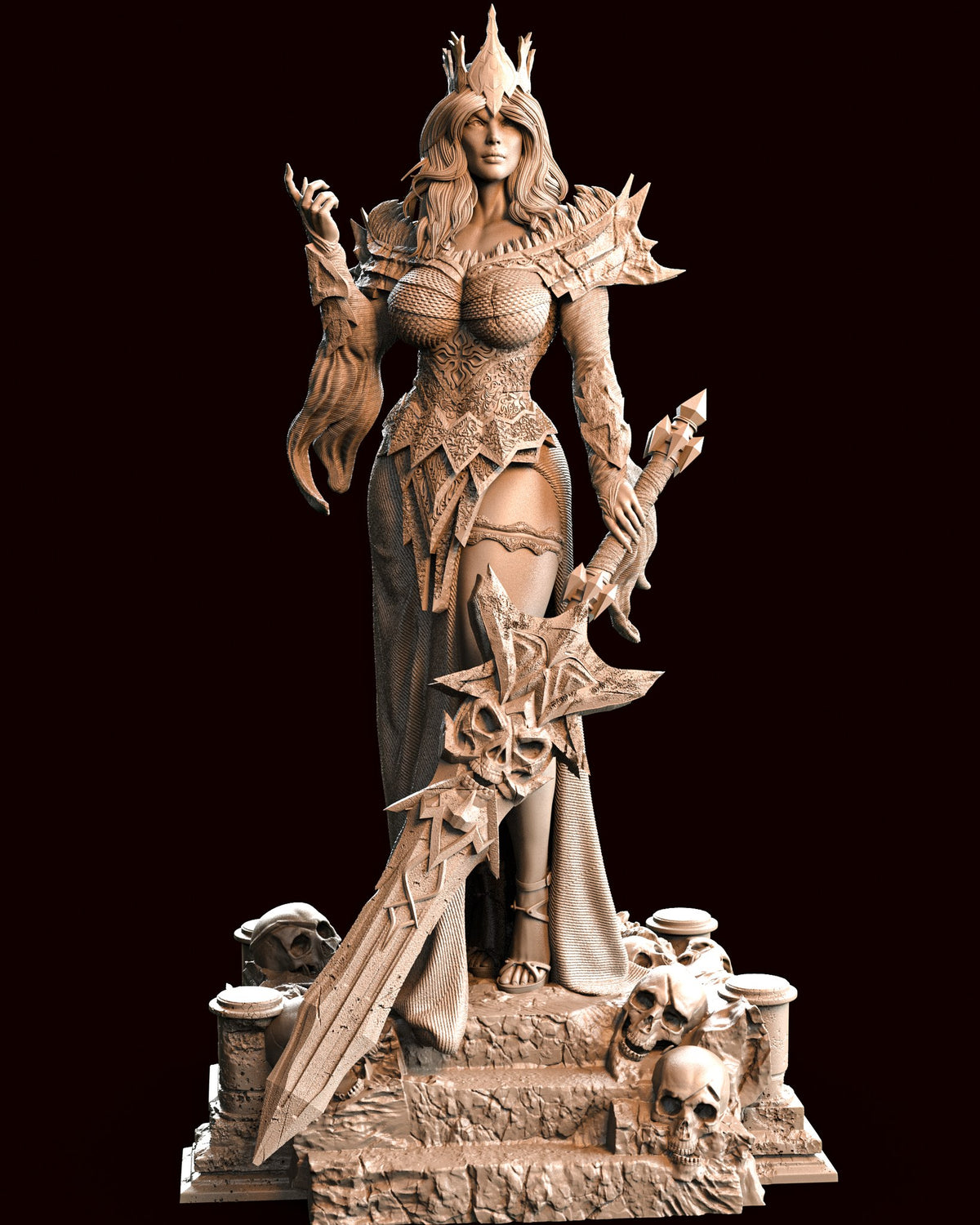 Demon Queen resin figure