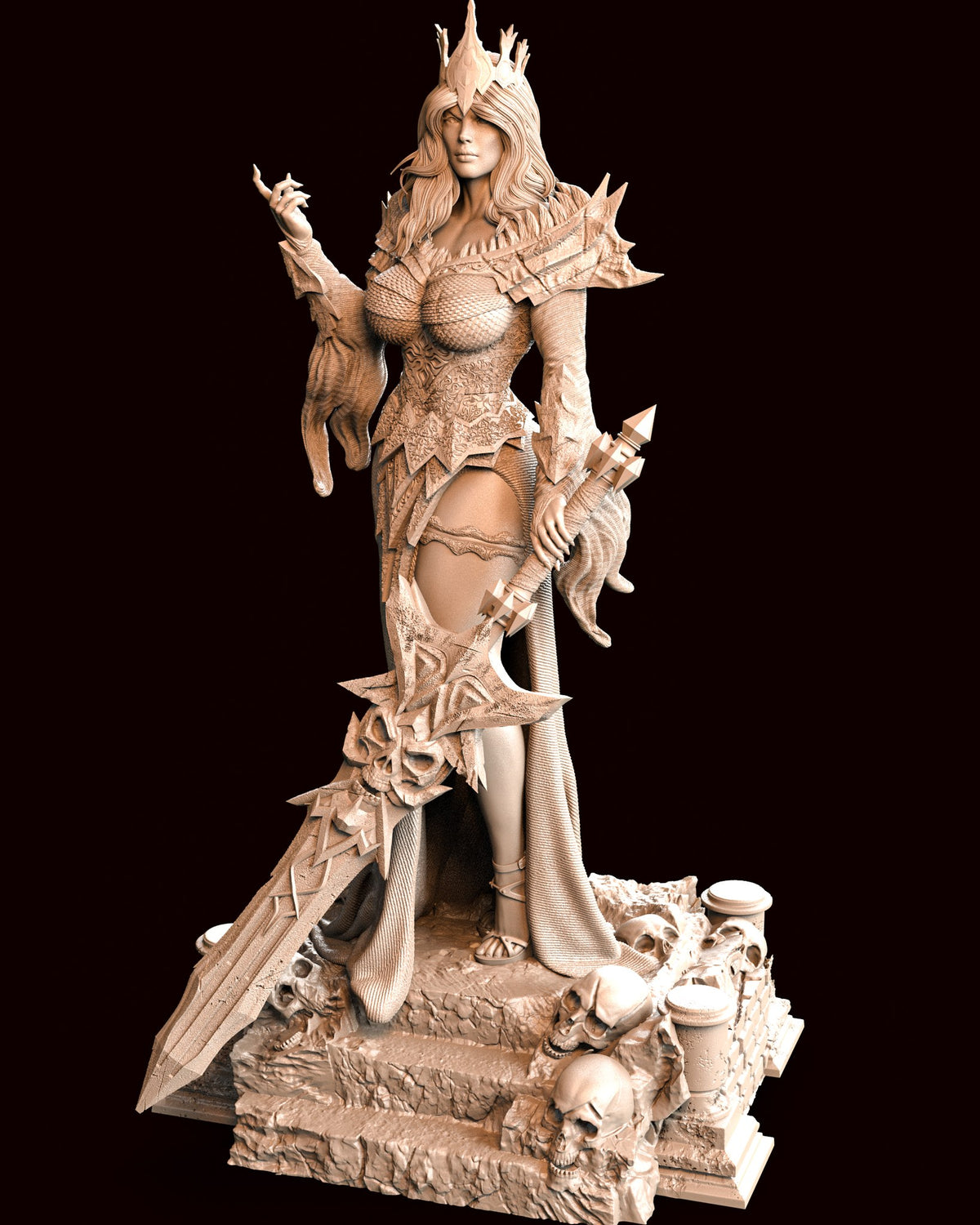 Demon Queen resin figure