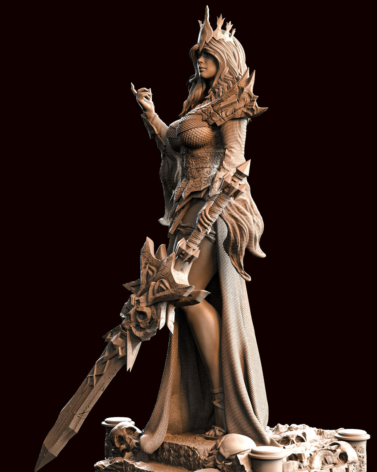 Demon Queen resin figure