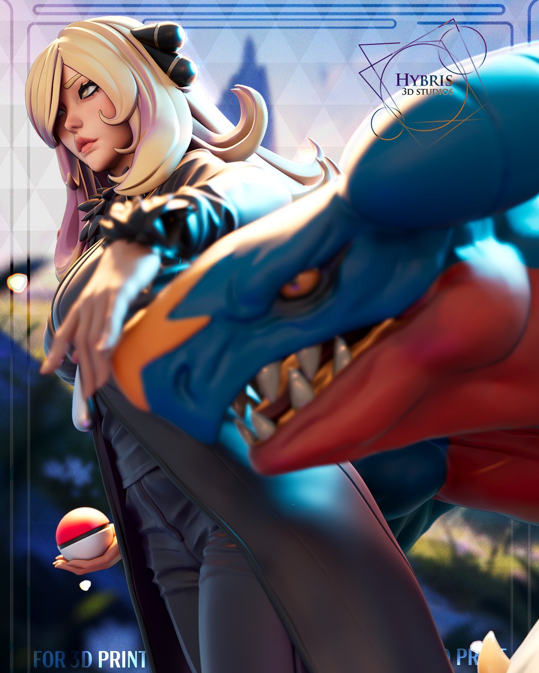 Cynthia resin figure