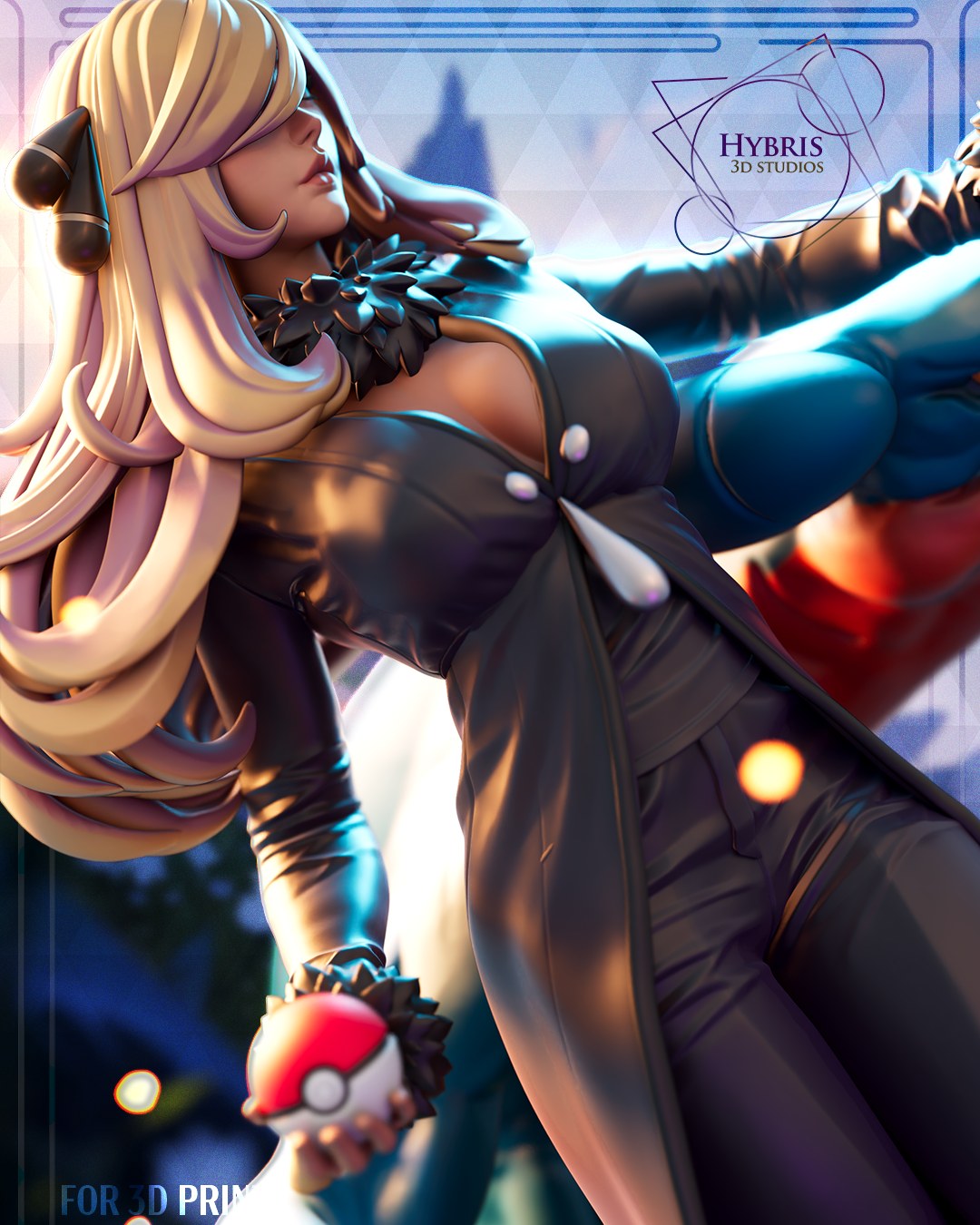 Cynthia resin figure