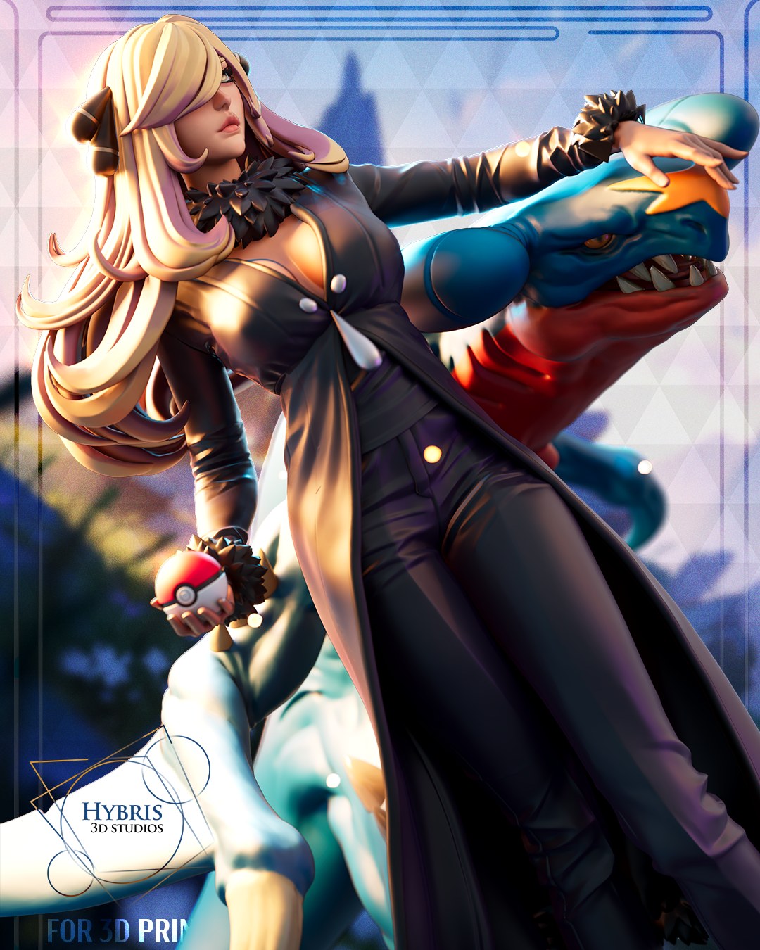Cynthia resin figure