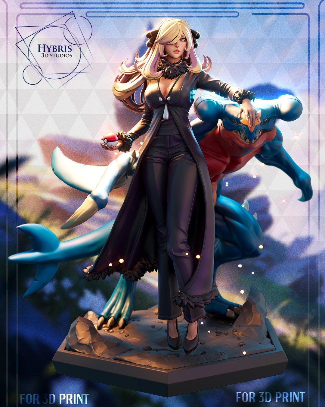 Cynthia resin figure