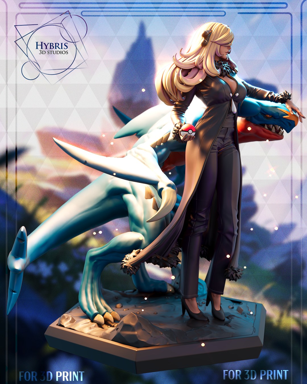 Cynthia resin figure