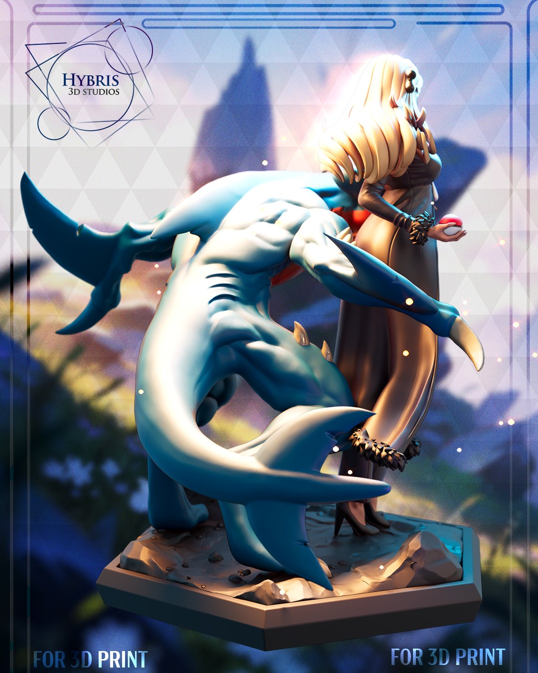 Cynthia resin figure