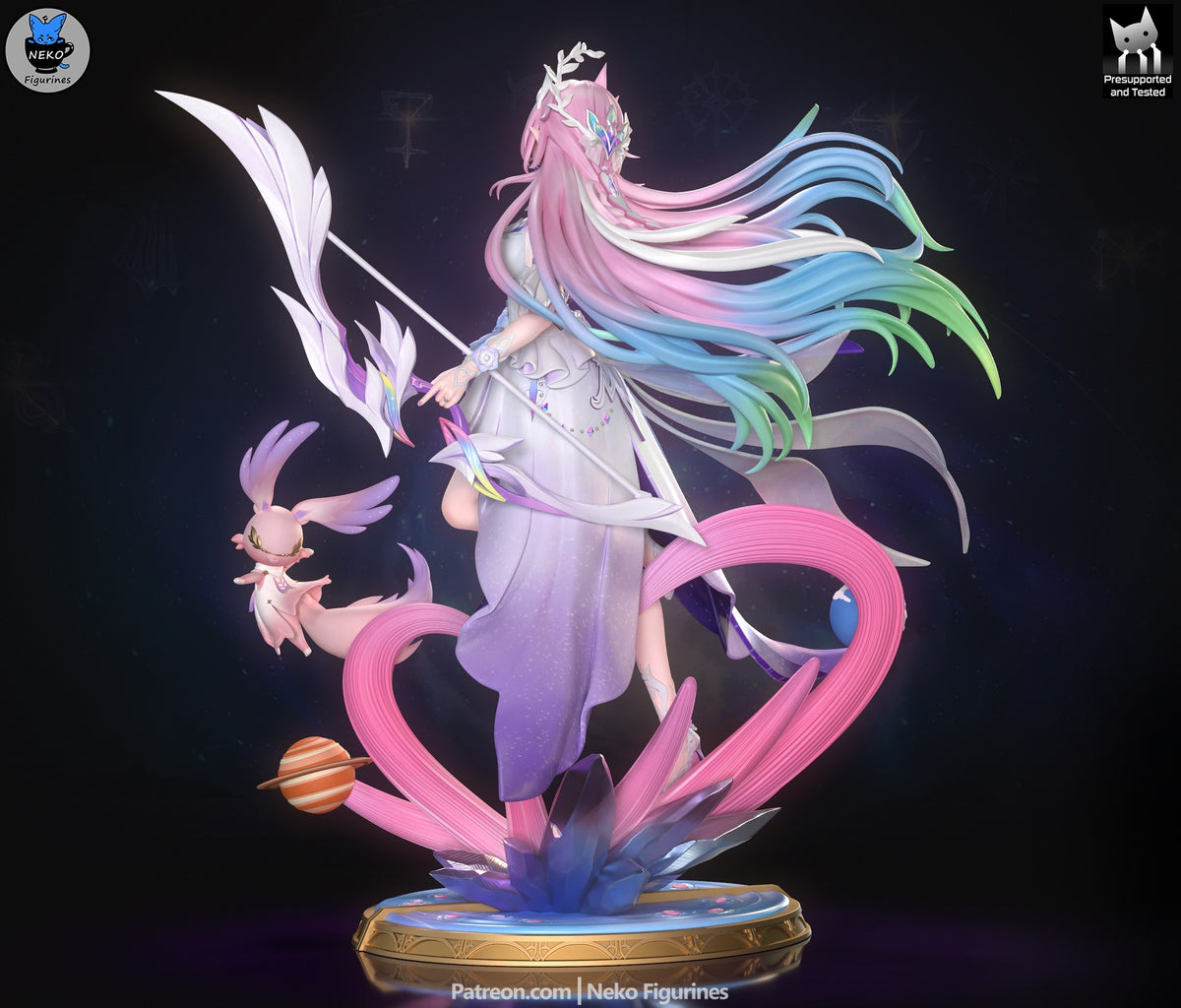 Cyrene resin figure