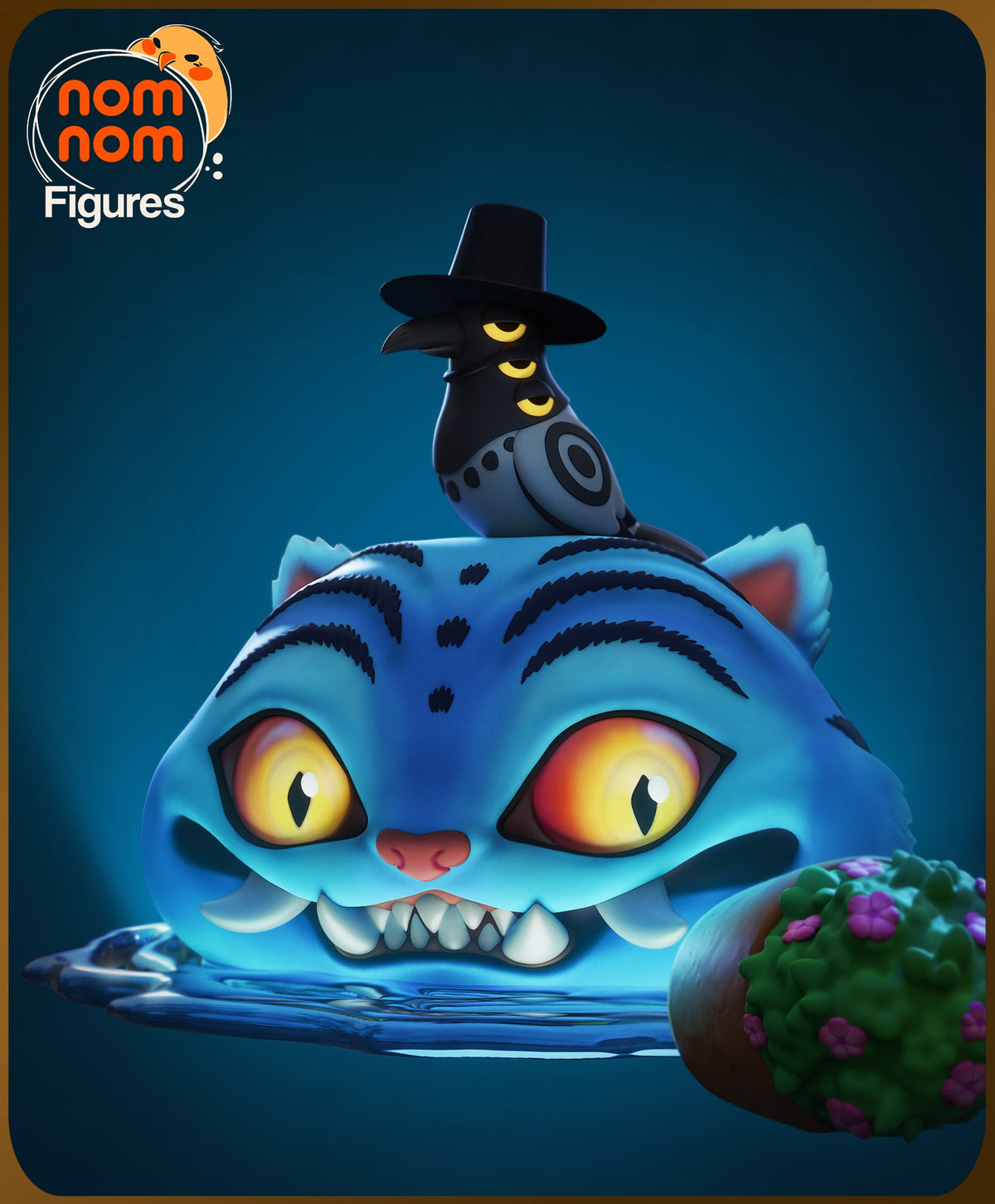 Chibi Derpy Tiger resin figure
