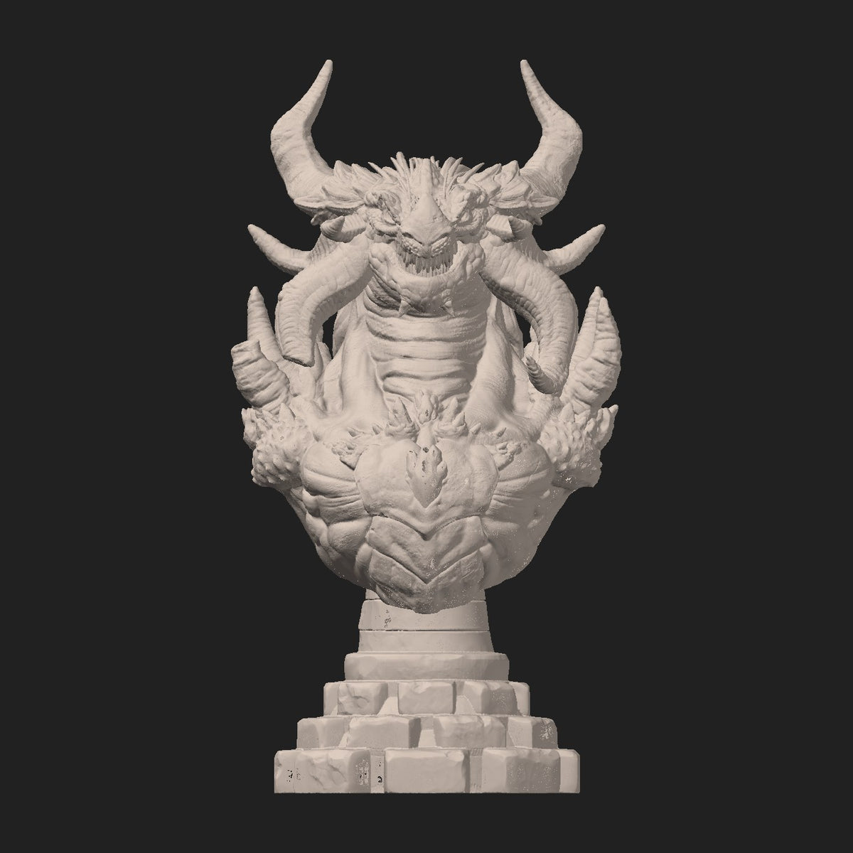 Devouring Jaws resin figure