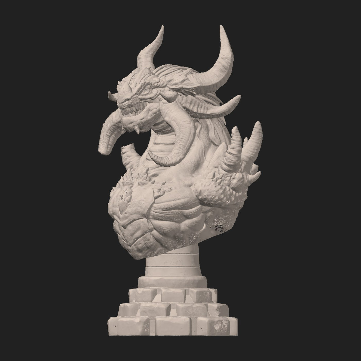 Devouring Jaws resin figure