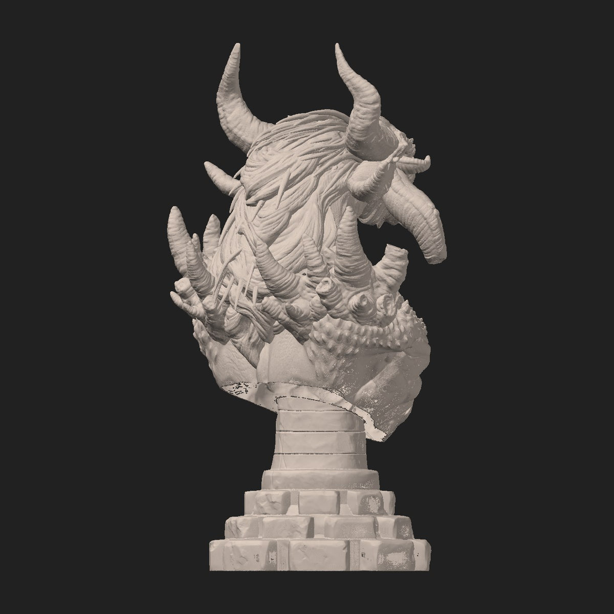 Devouring Jaws resin figure