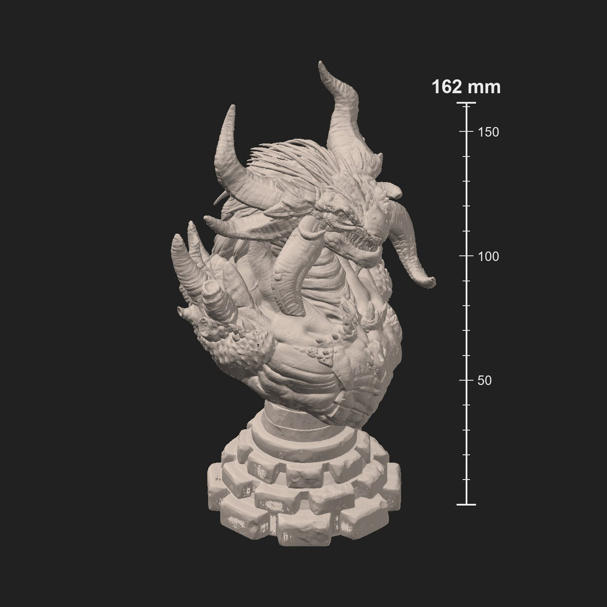 Devouring Jaws resin figure