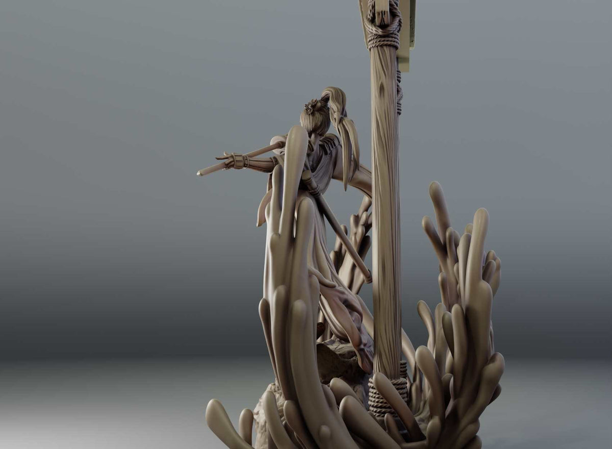 Dames & Dragons 4 resin figure