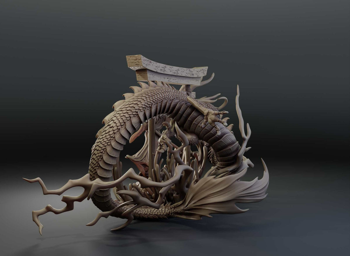 Dames & Dragons 4 resin figure