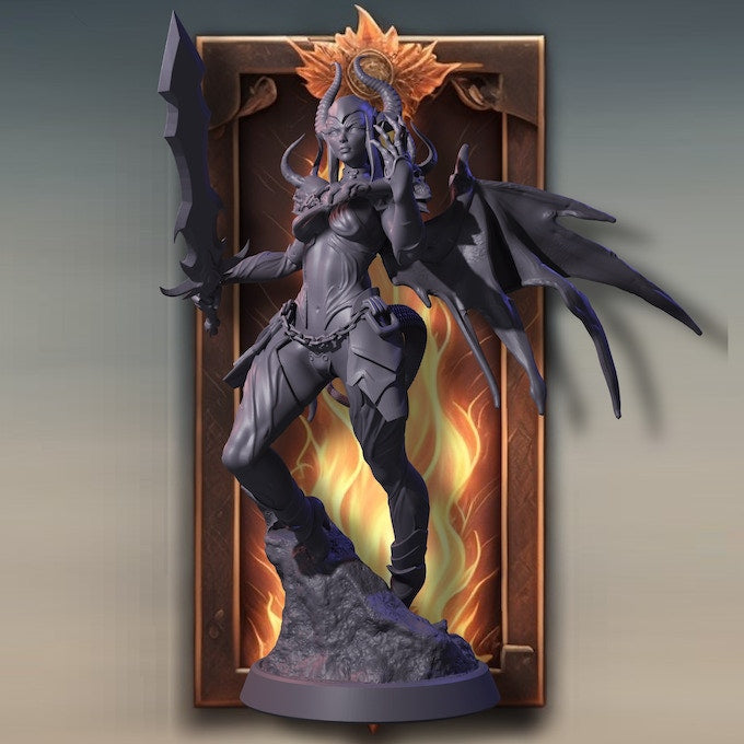 AZAZEL resin figure
