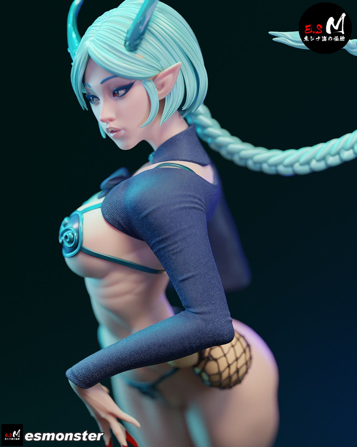 Ao Ling resin figure