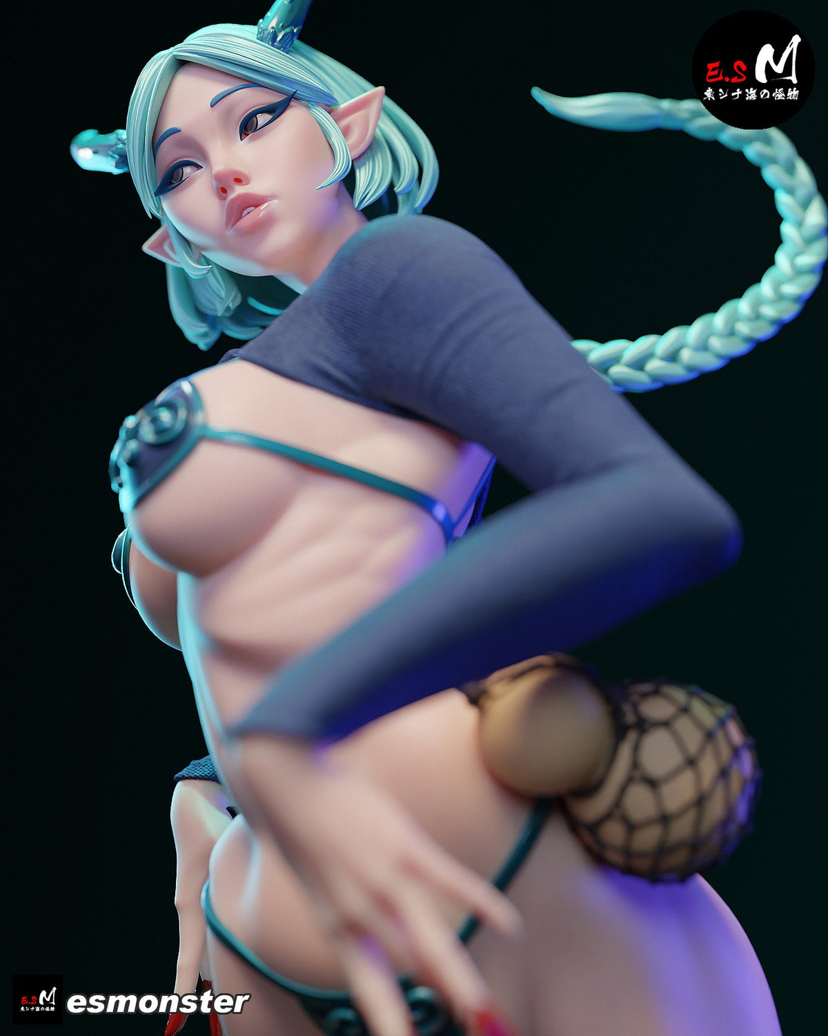 Ao Ling resin figure