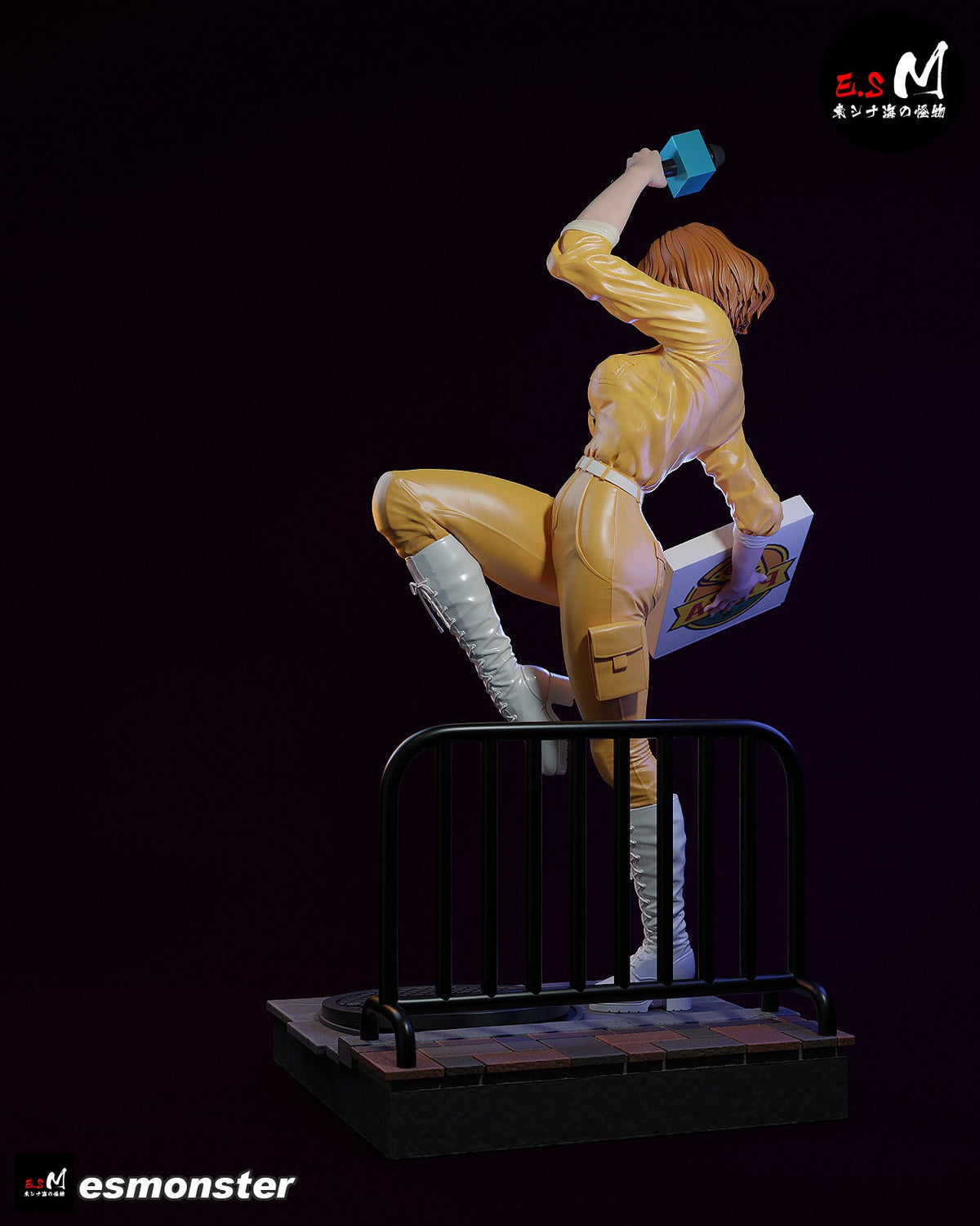 April O'Neil resin figure