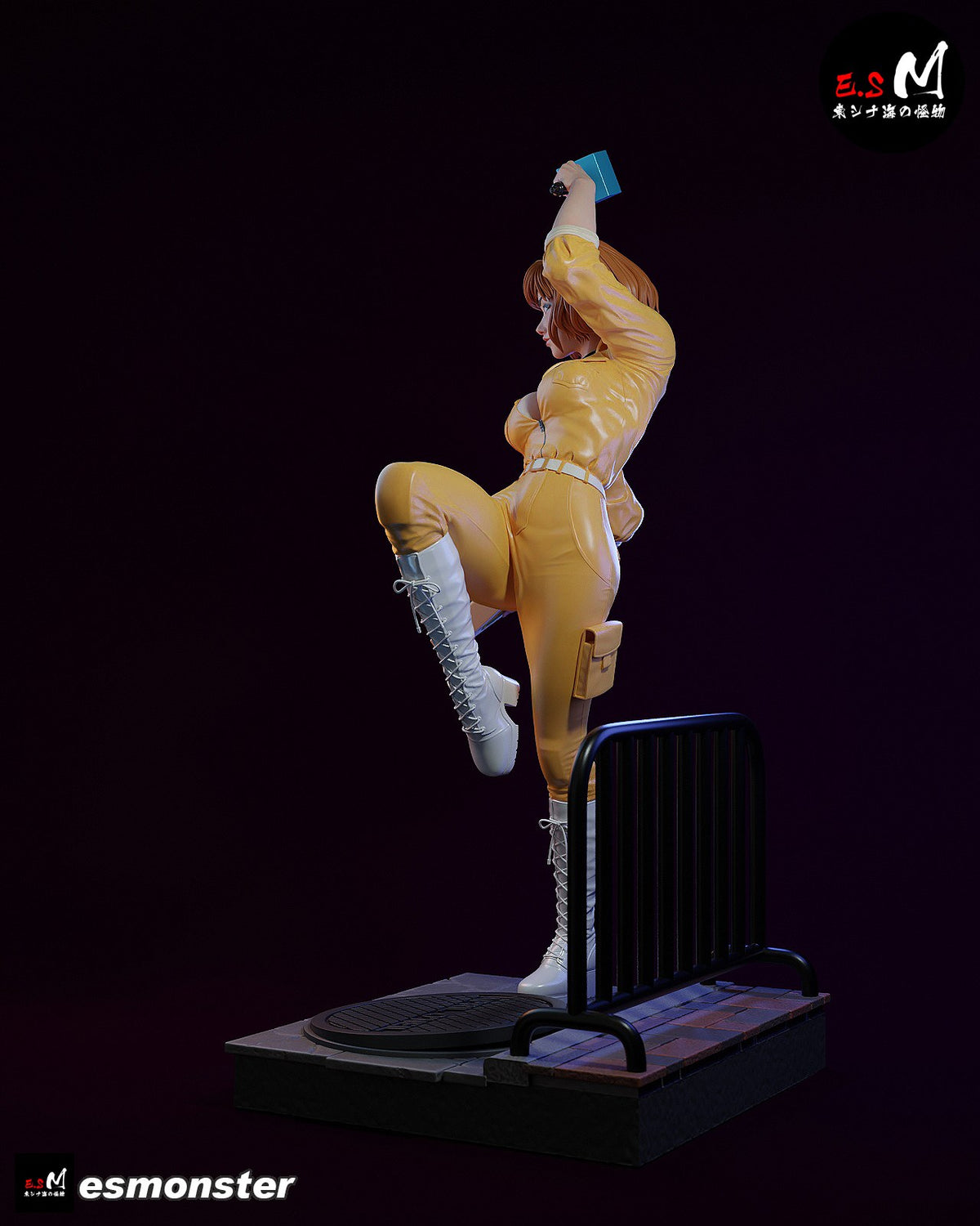 April O'Neil resin figure
