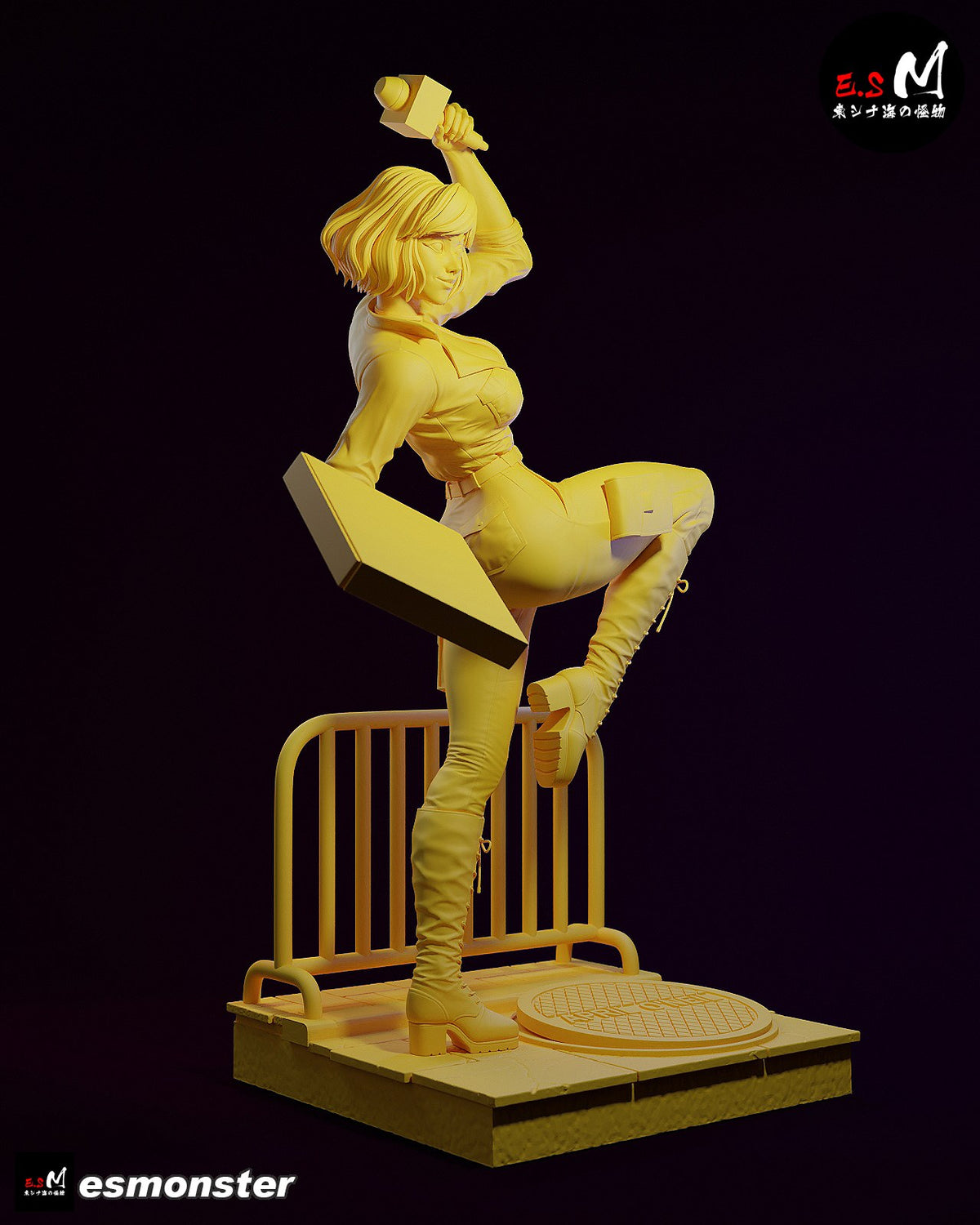 April O'Neil resin figure