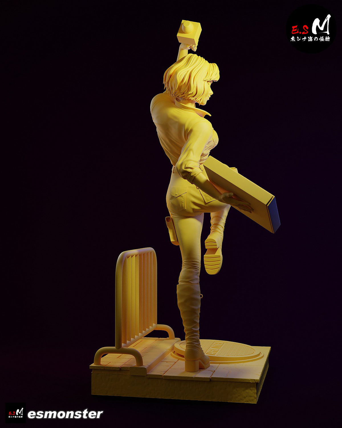 April O'Neil resin figure