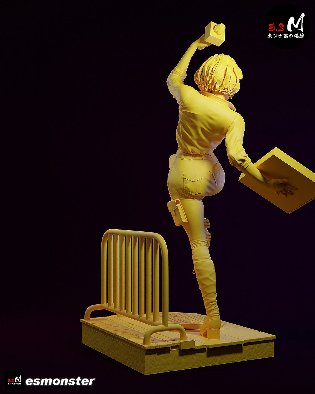 April O'Neil resin figure