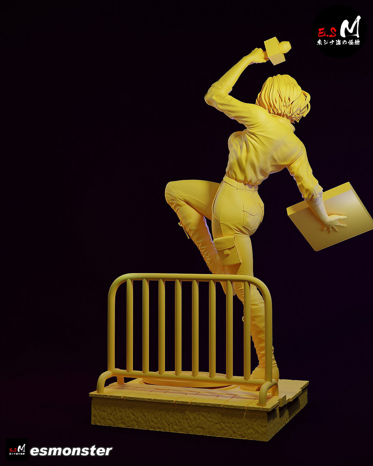 April O'Neil resin figure