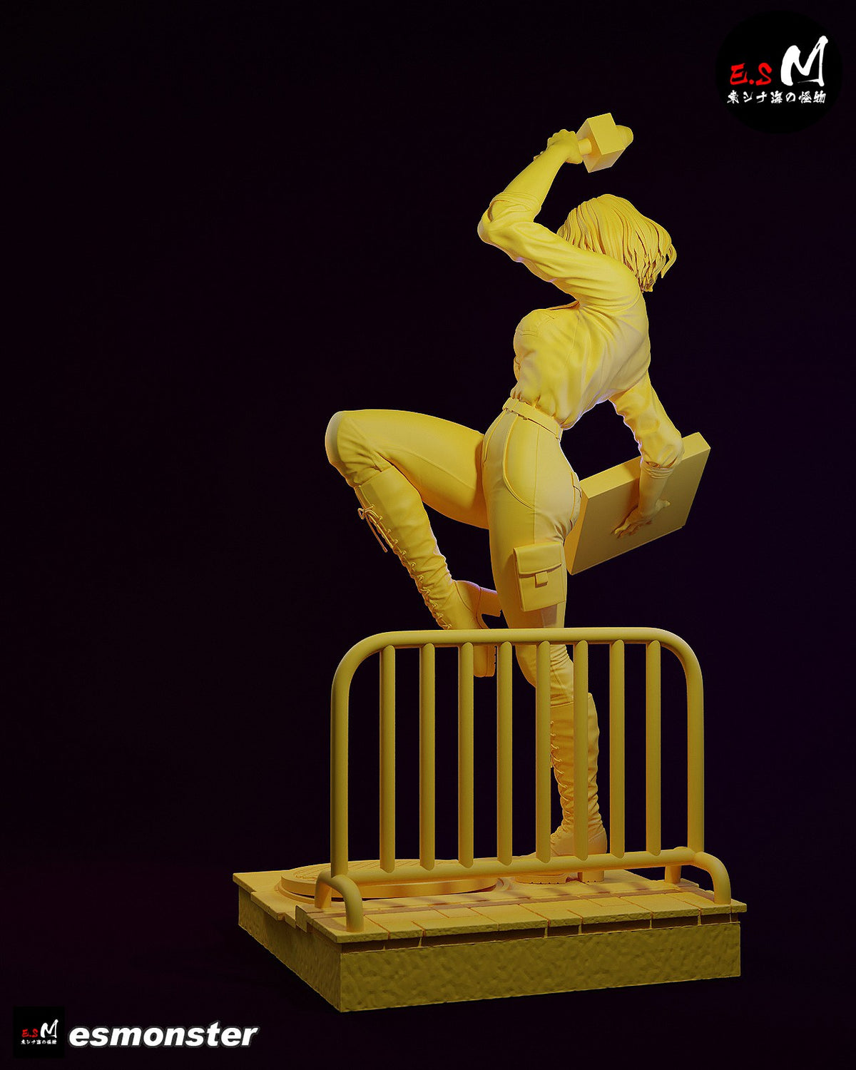 April O'Neil resin figure