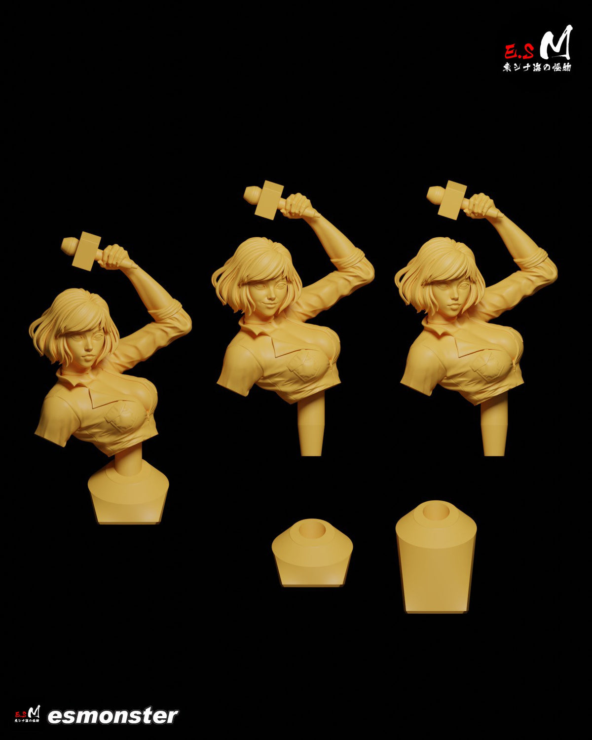 April O'Neil resin figure