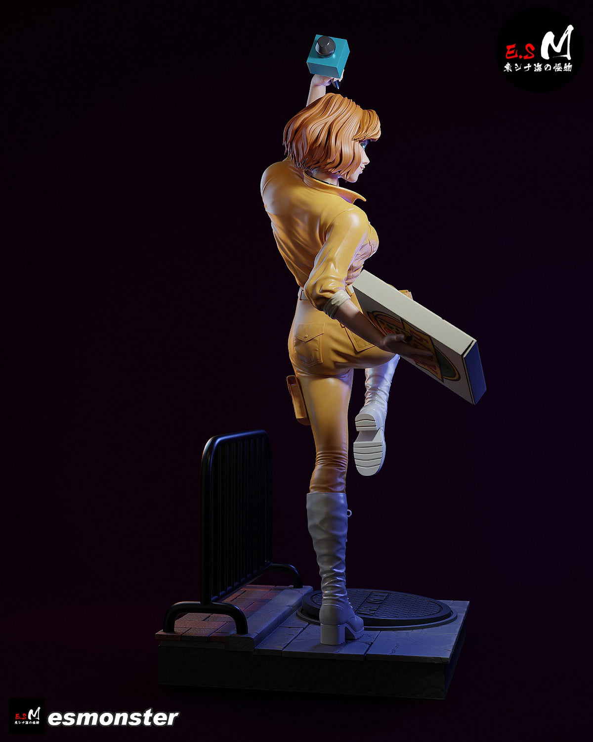 April O'Neil resin figure