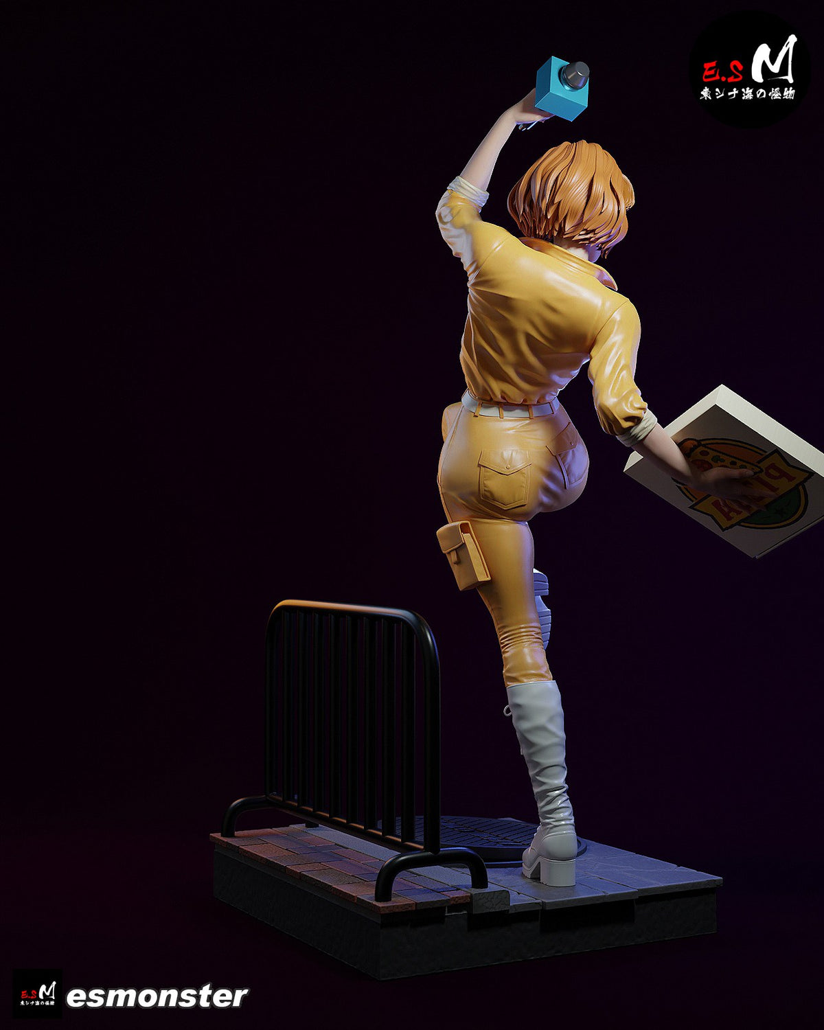 April O'Neil resin figure