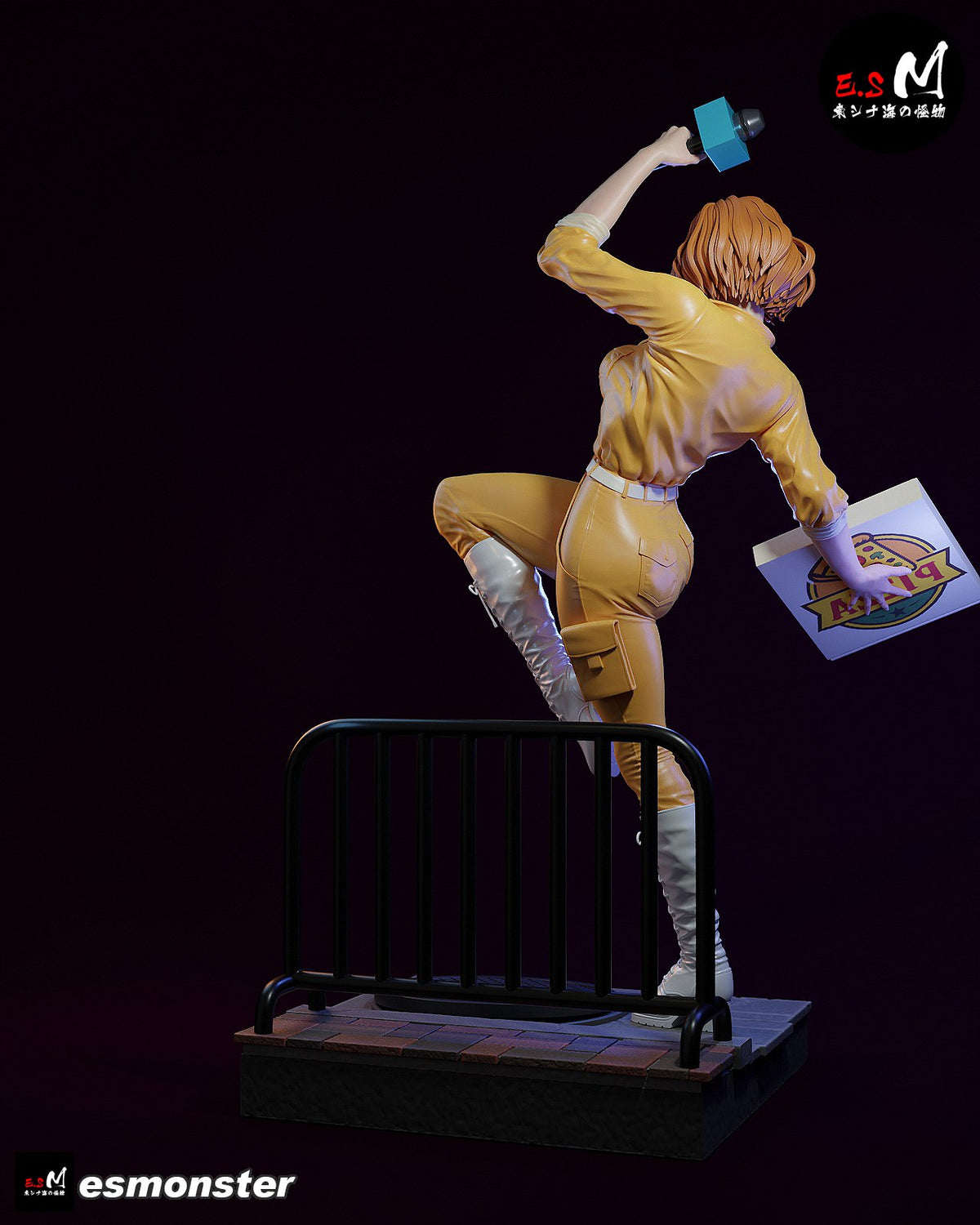 April O'Neil resin figure