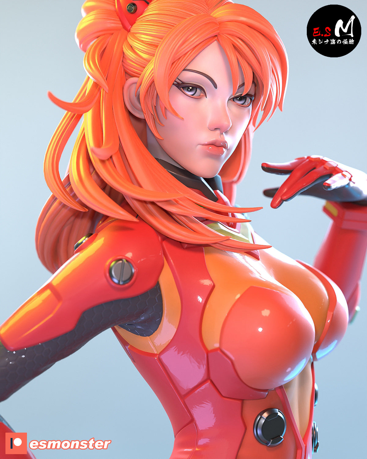 Asuka Langely resin figure