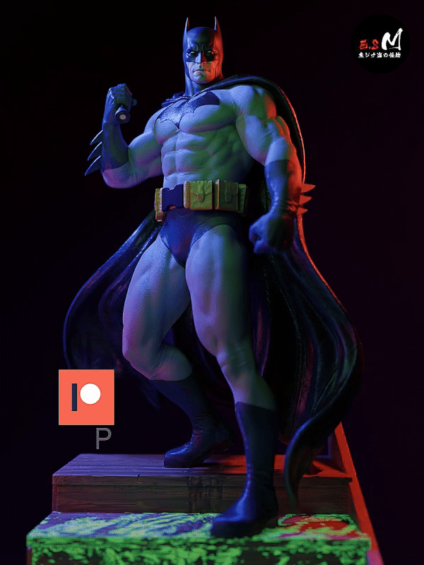 Batman resin figure