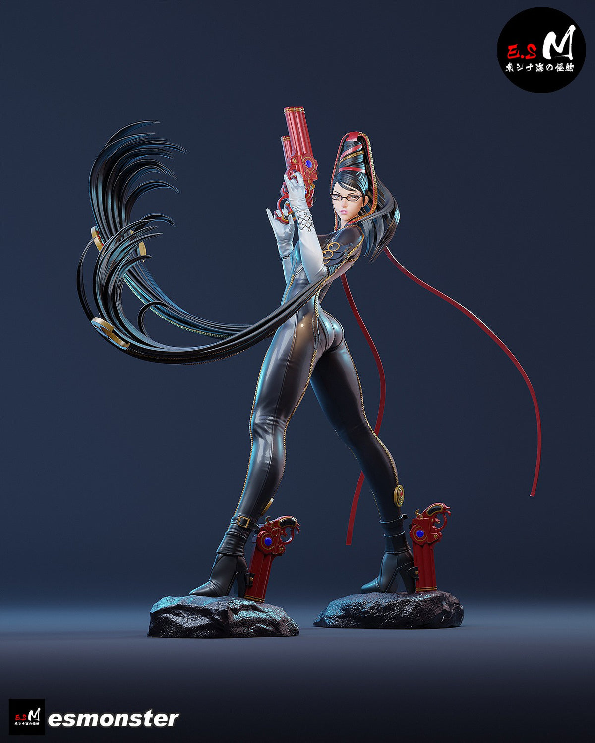 Bayonetta resin figure
