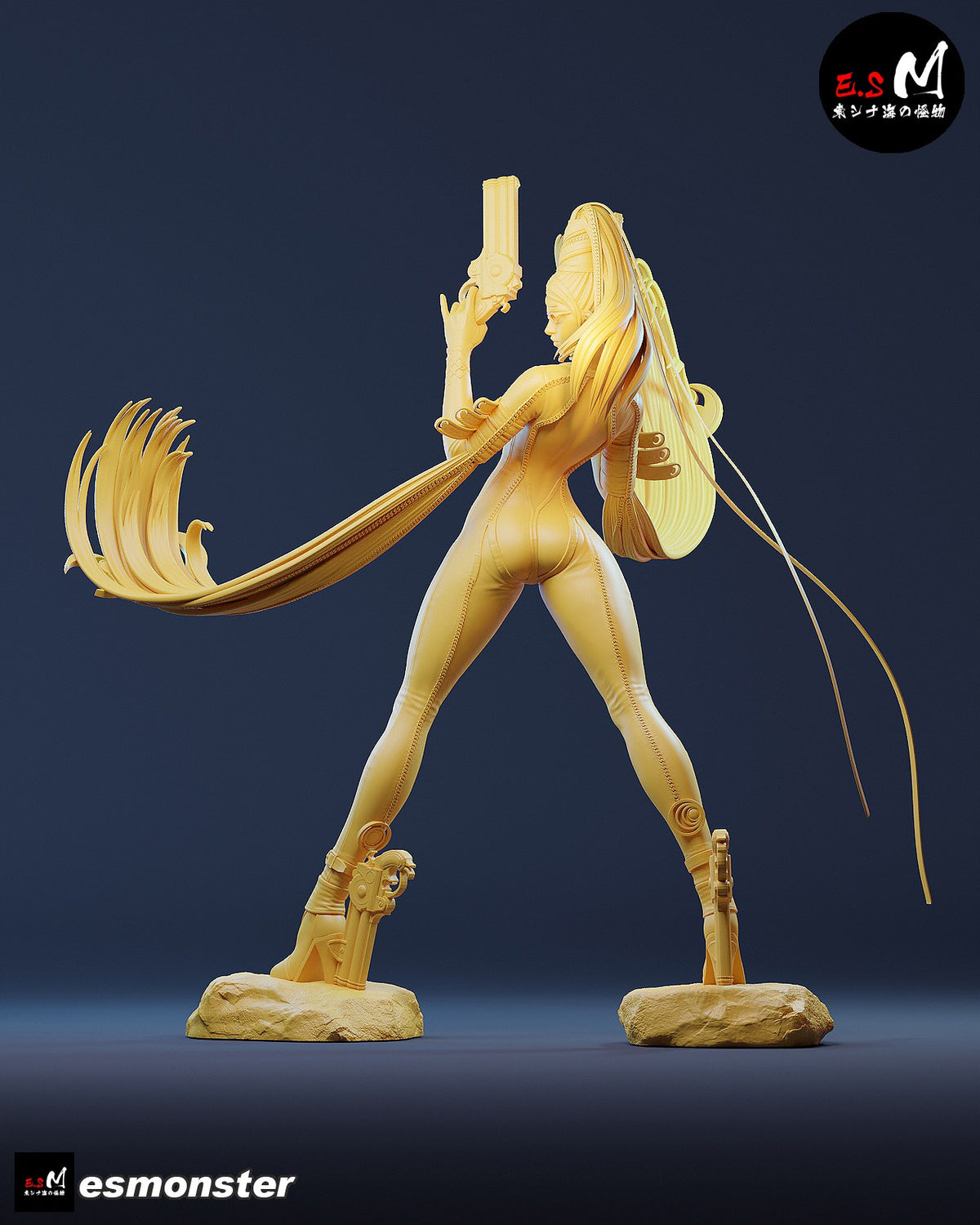 Bayonetta resin figure