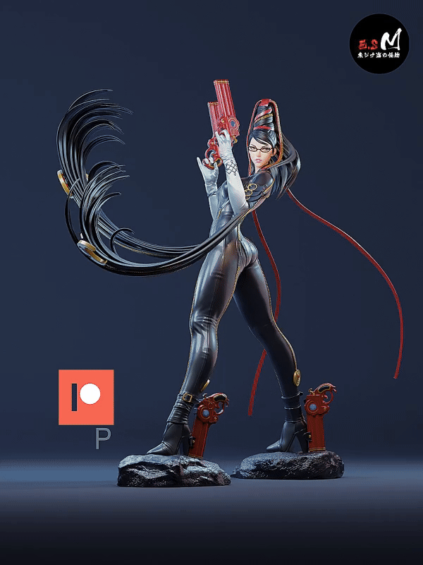 Bayonetta resin figure
