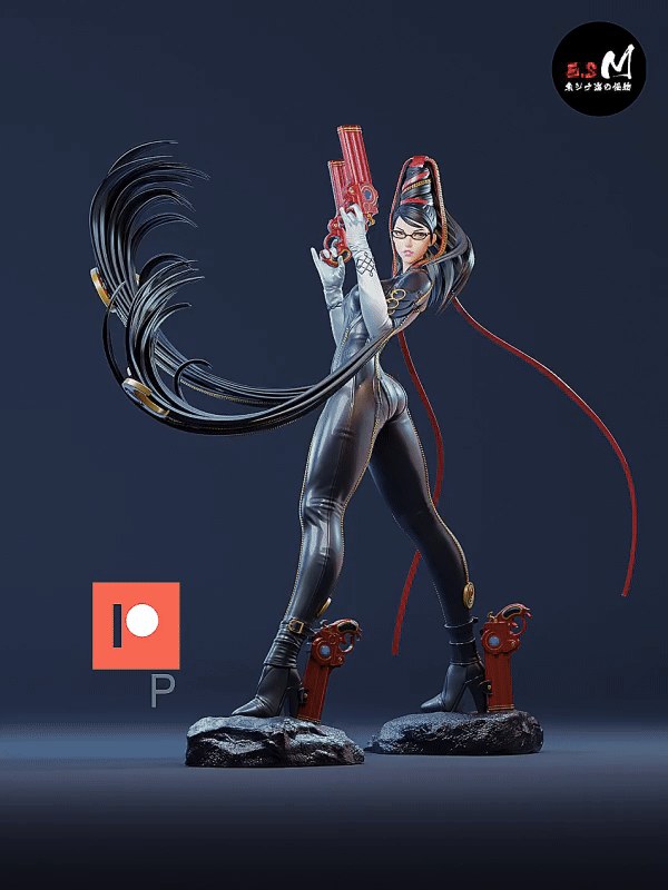 Bayonetta resin figure