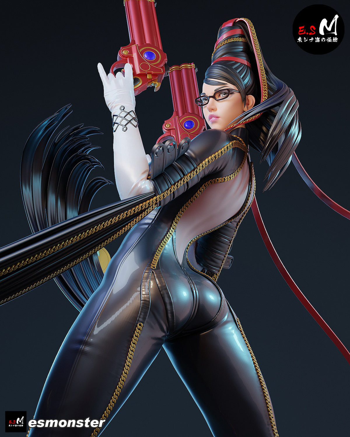 Bayonetta resin figure