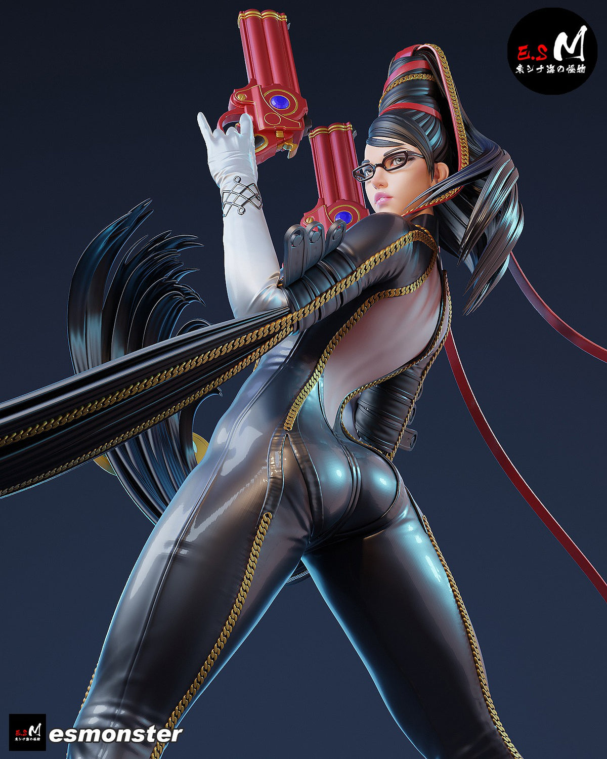 Bayonetta resin figure