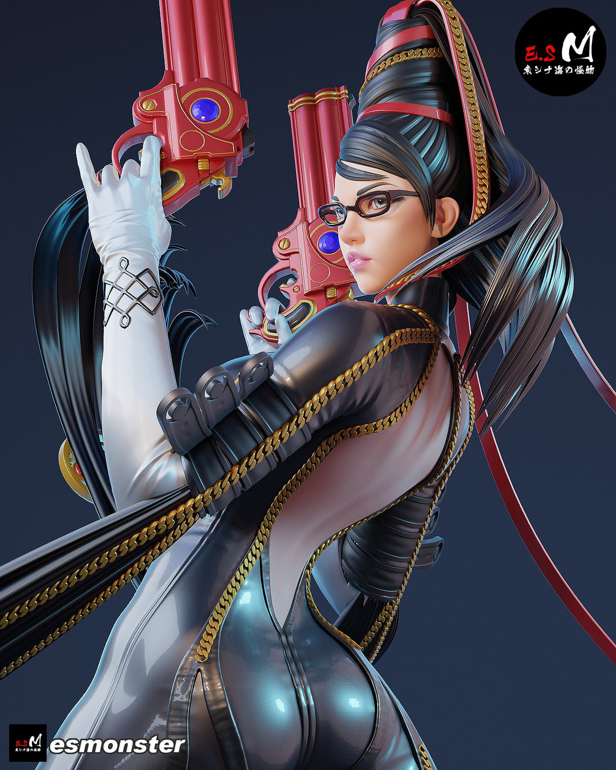 Bayonetta resin figure