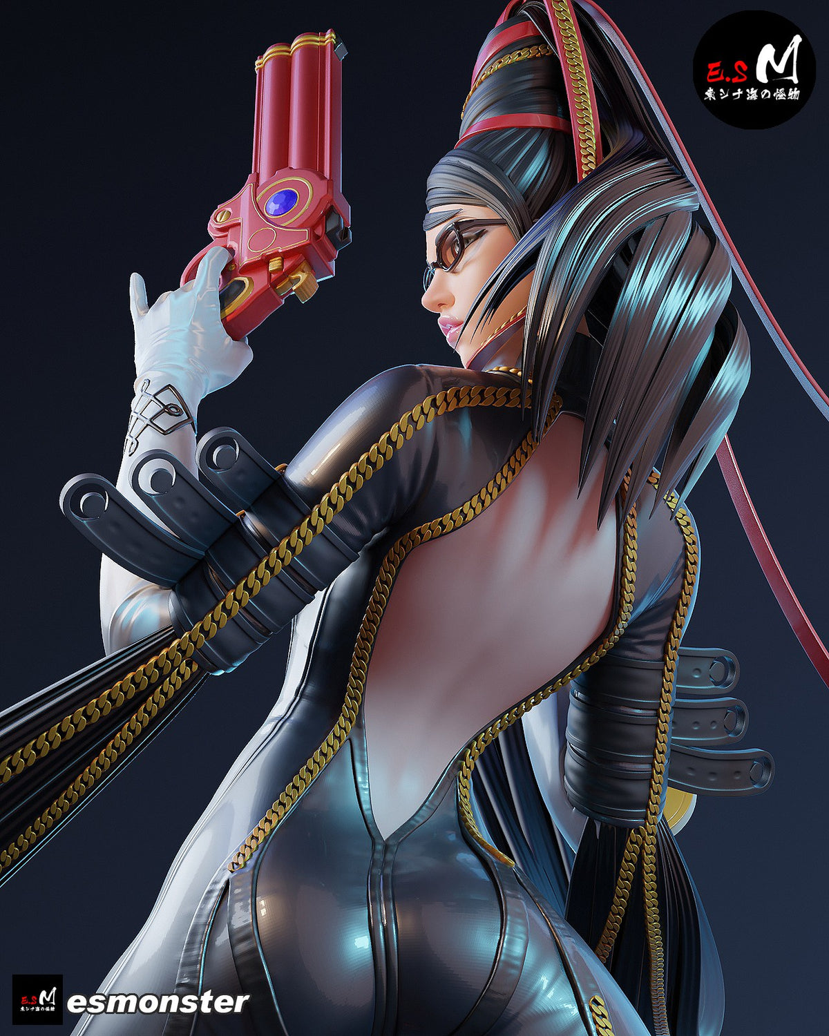 Bayonetta resin figure