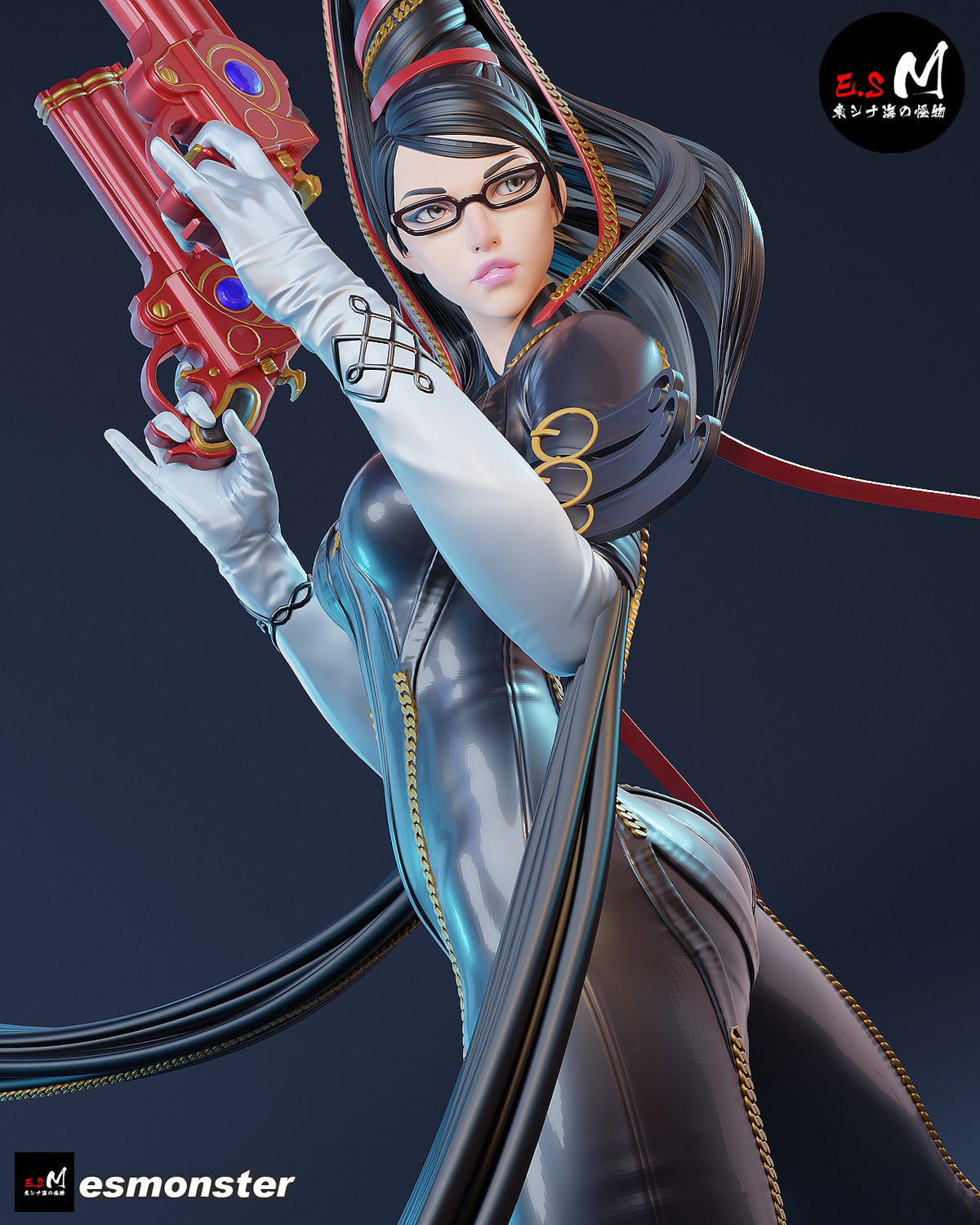 Bayonetta resin figure