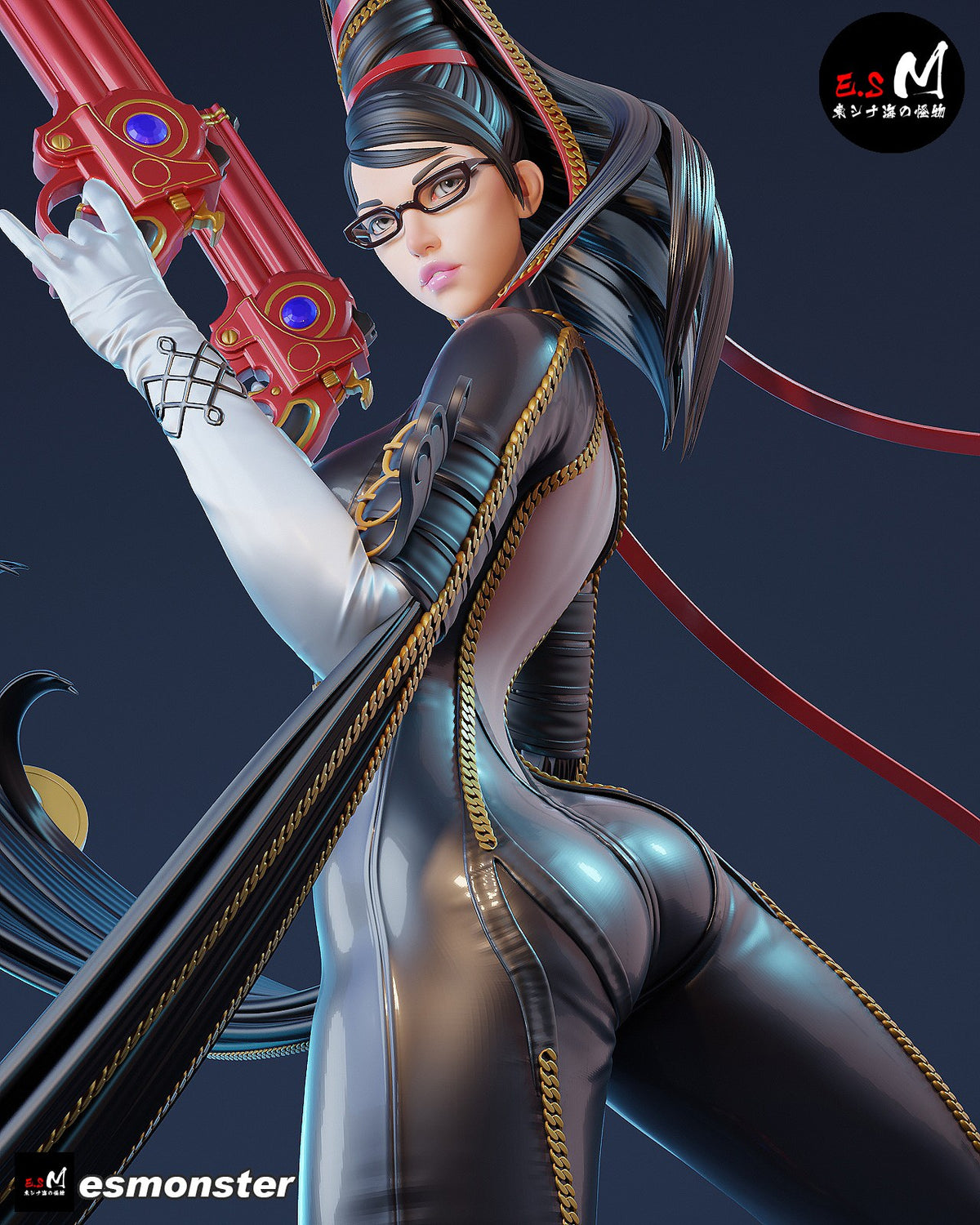 Bayonetta resin figure