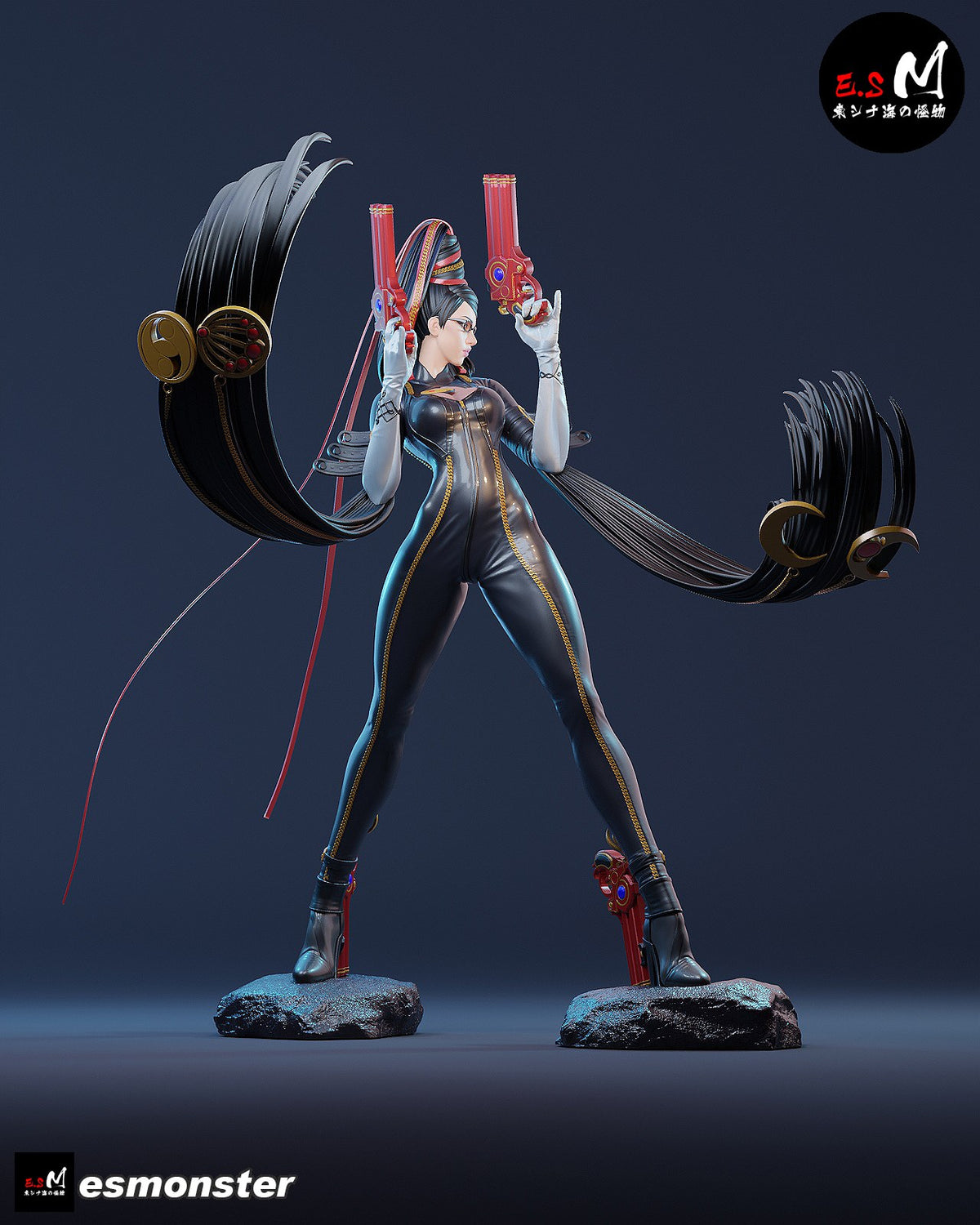 Bayonetta resin figure