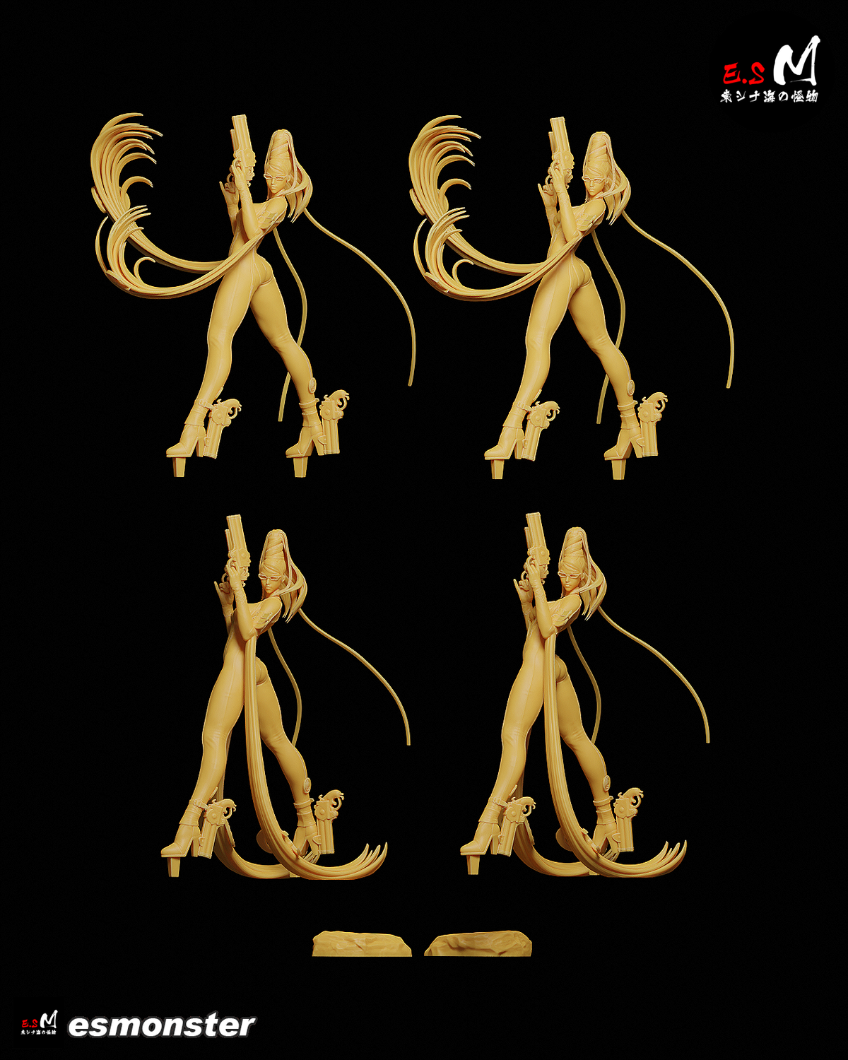 Bayonetta resin figure