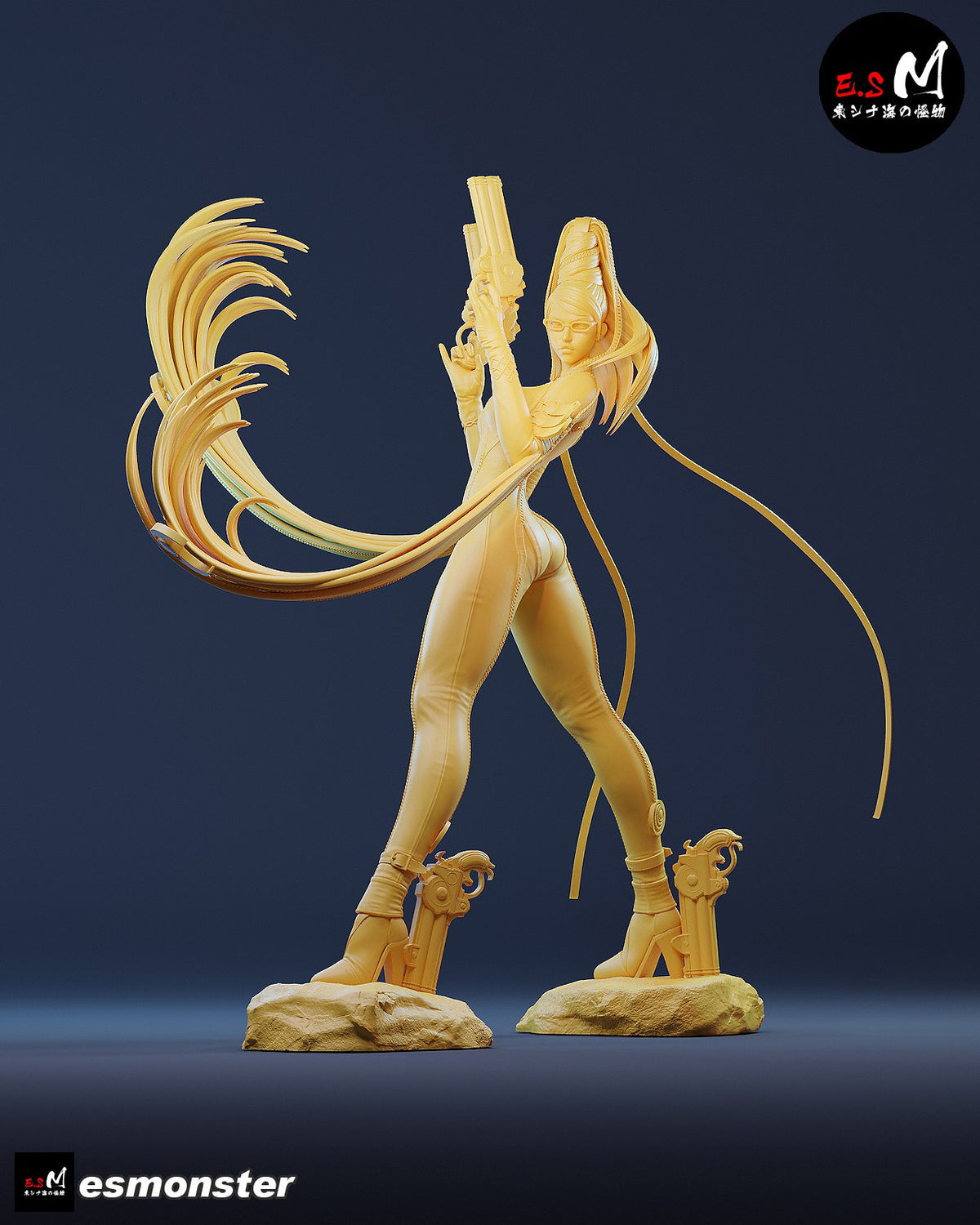 Bayonetta resin figure
