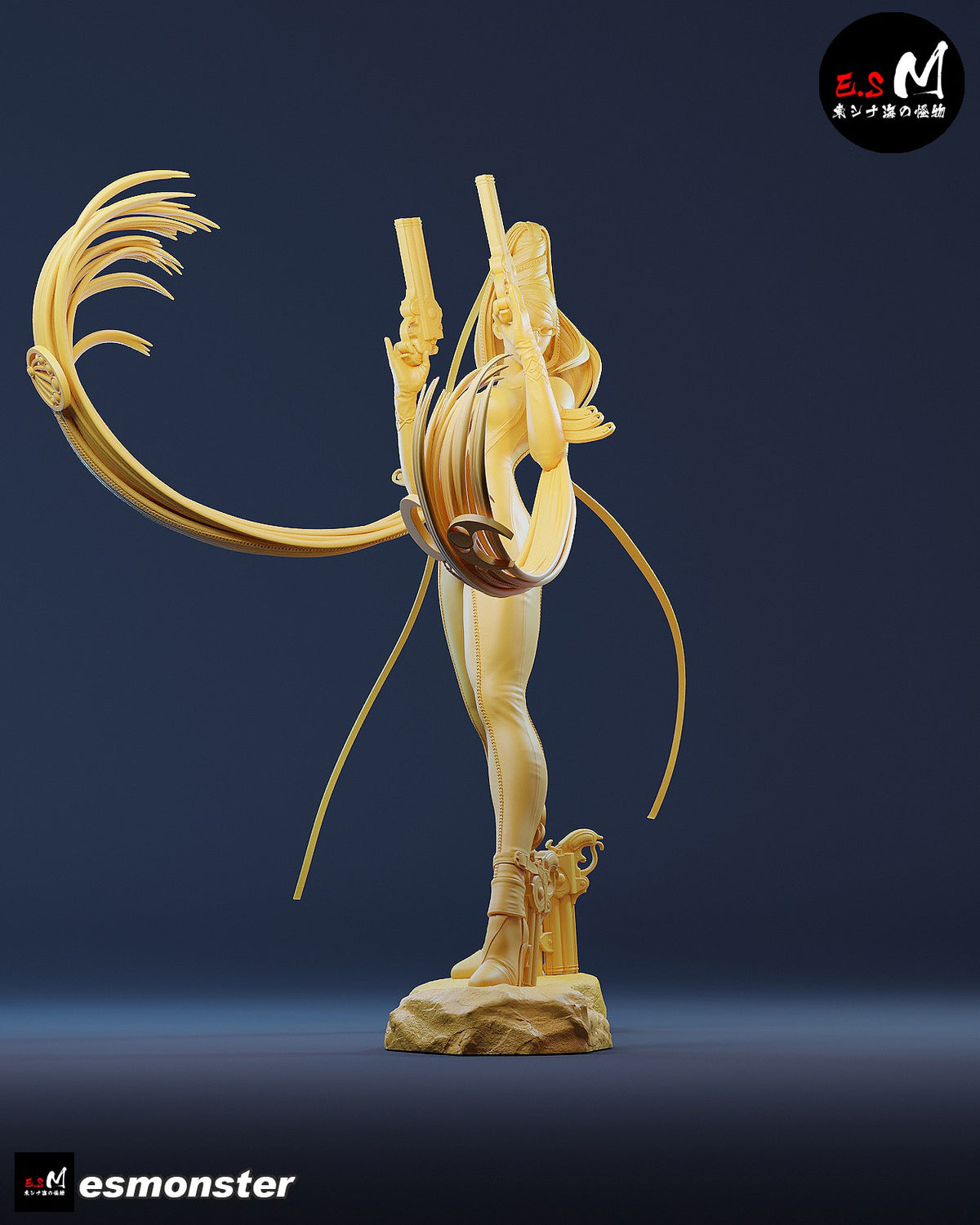 Bayonetta resin figure