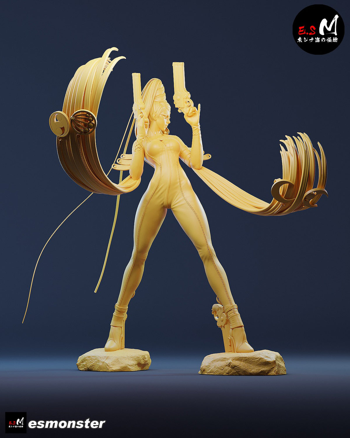 Bayonetta resin figure