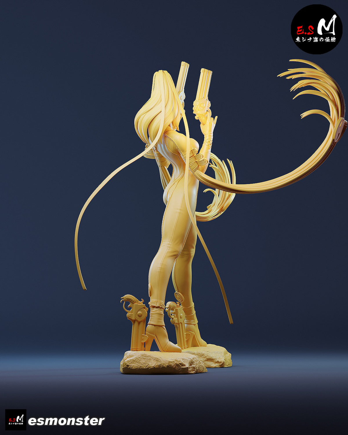 Bayonetta resin figure